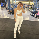 Glow White Activewear Set