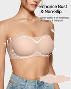 Wireless Convertible Push-Up Bra