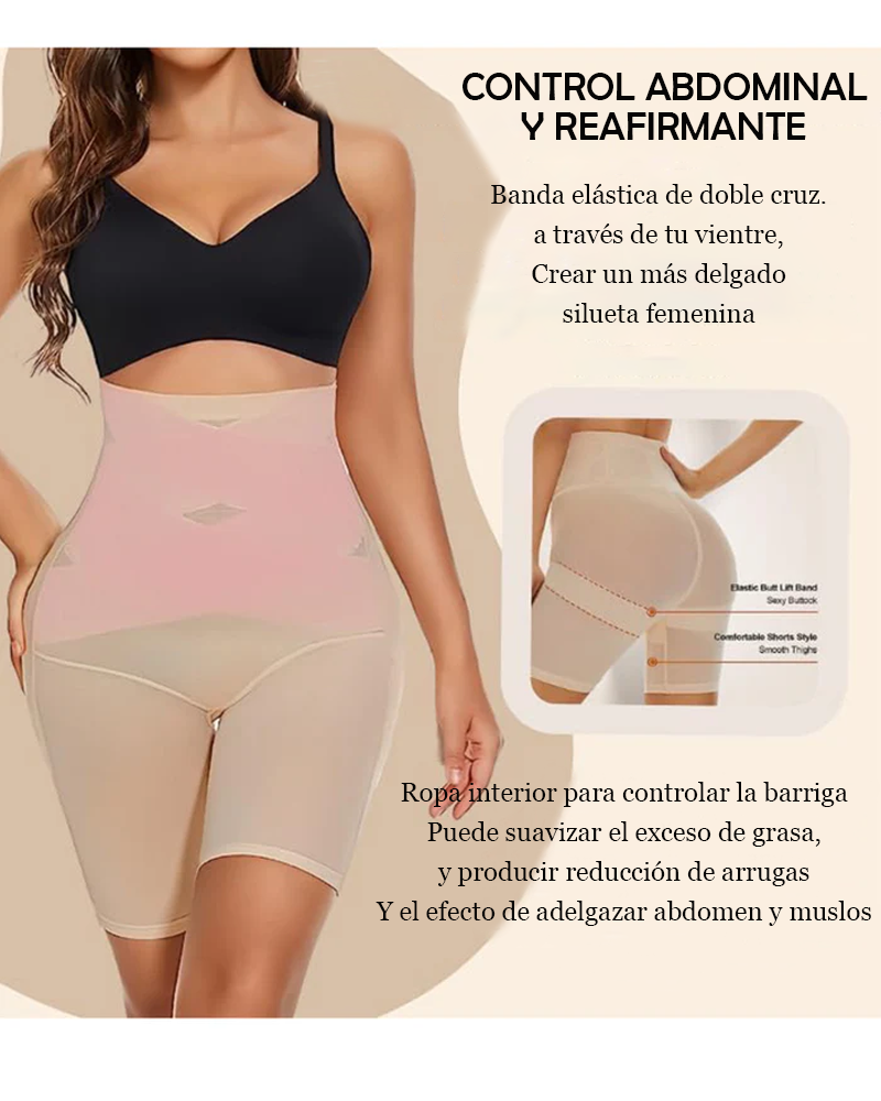 High-Waisted Tummy and Waist Shaping Shorts