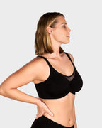 Plus-Size Minimizer Bra, Unpadded, Full Coverage, Cooling Effect