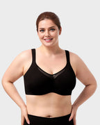 Plus-Size Minimizer Bra, Unpadded, Full Coverage, Cooling Effect