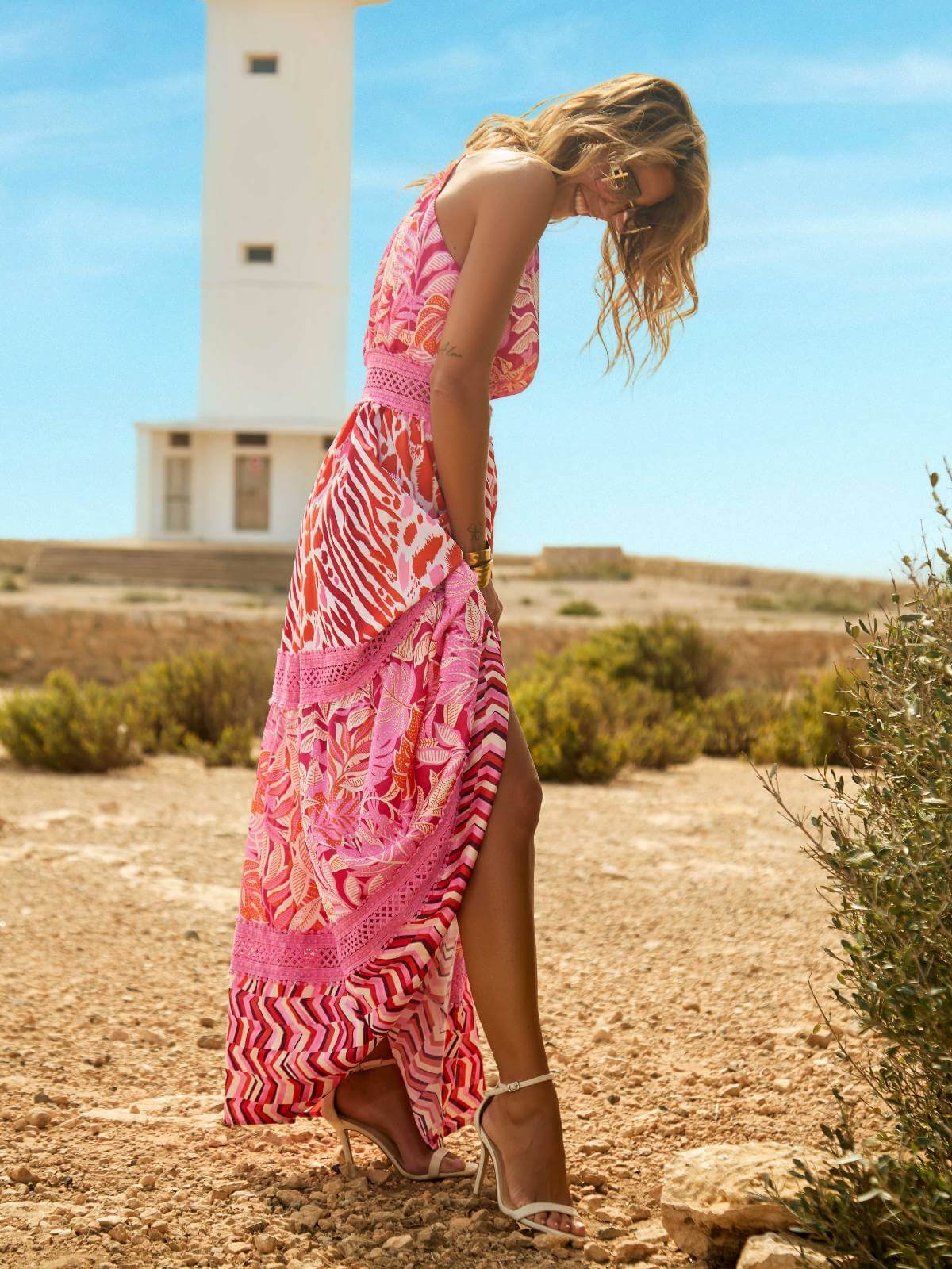 ALFONSINA CAMALEÓ DRESS