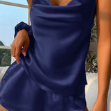 Three-Piece Silk Loungewear Set