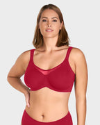 Plus-Size Minimizer Bra, Unpadded, Full Coverage, Cooling Effect
