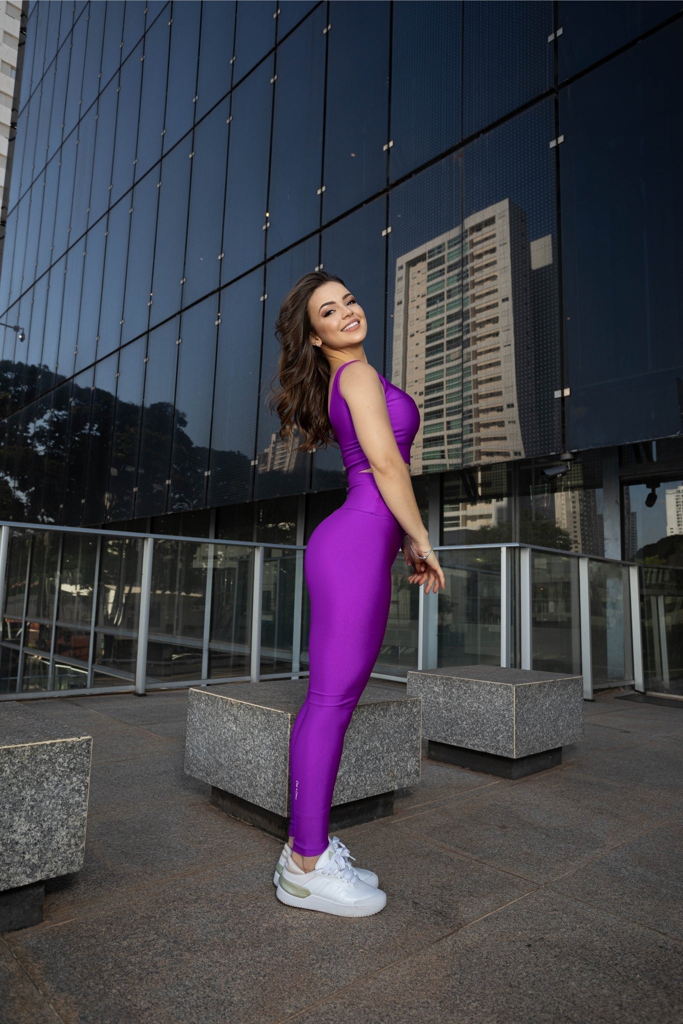 Glow Purple Activewear Set