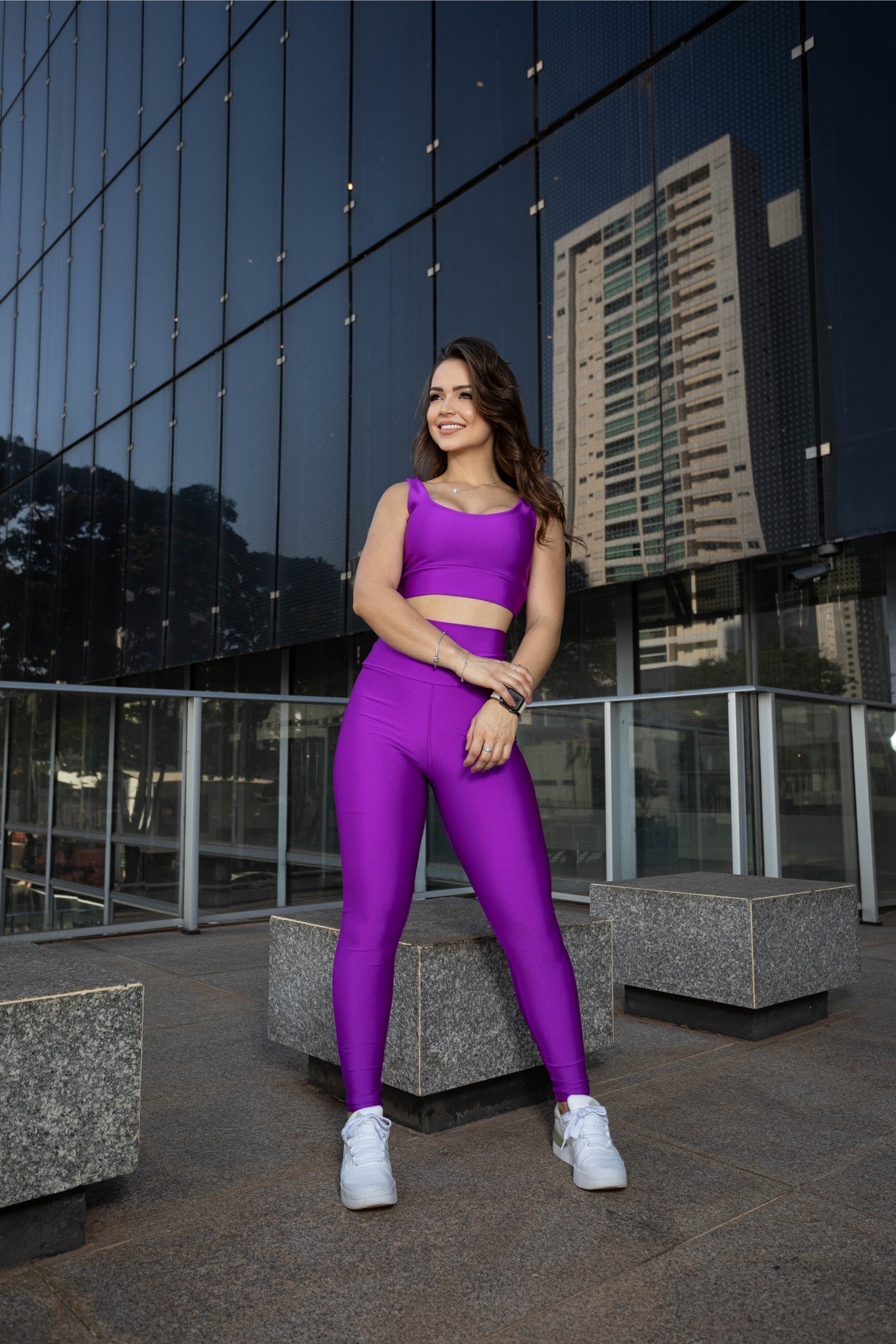 Glow Purple Activewear Set
