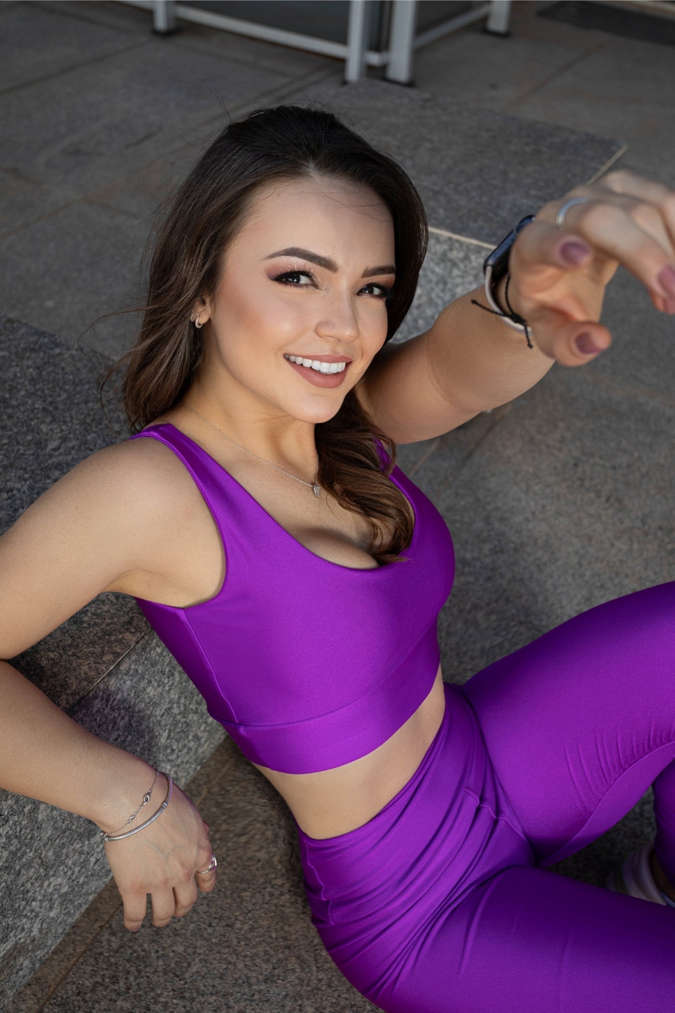 Glow Purple Activewear Set